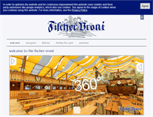 Tablet Screenshot of fischer-vroni.de